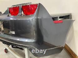 10-13 Chevy Camaro SS OEM Rear Bumper Cover WithTail Lights&Rebar (Cyber Gray GBV)