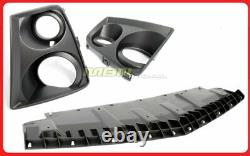 10-15 Camaro Real ZL1 Style Front Bumper Cover Projector Fog Light Grille Lip