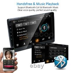 10.1 2 Din Android 9.1 Car Stereo MP5 Player Radio GPS Quad Core WiFi USB 2+16G