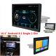 10.1 Android 8.1 1-din Car Stereo Radio Player Gps Wifi Bt Mirror Link Dab Obd