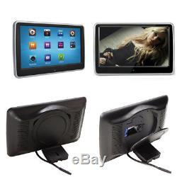 10.1 LCD HD Touch Screen Auto Car Headrest Monitor DVD Player USB/SD/IR/FM/Game