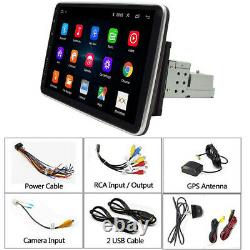 10.1in 1DIN Touch Screen Bluetooth Car FM Stereo Radio GPS Navi MP5 Player Wifi