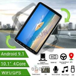 10 Rotatable Screen 1 Din Android 9.1 Car Stereo Radio GPS Player BT WIFI 1+16G