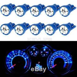 10x Blue LED Instrument Panel Lights T10 194 Dashboard Lamp for Toyota Tacoma