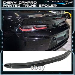 16-21 Chevy Camaro Factory 3-Piece Blade Trunk Spoiler OEM Painted #W8555 Black