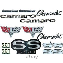 1967 67 Camaro Super Sport 350 Emblem Kit New