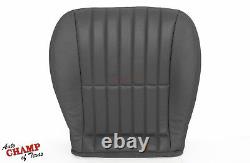 1997-1999 Chevy Camaro SS RS Z28 -Driver Side Bottom Leather Seat Cover Gray