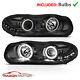 1998 1999 2000 2001 2002 For Chevy Camaro Led Projector Headlights Pair