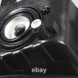 1 Pair Headlights Left + Right Side Black Housing Fits 2010-2013 Chevy Camaro