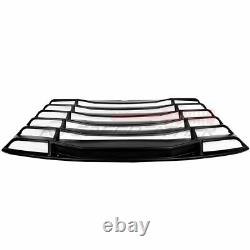 1x ABS Window Scoop Louver Cover For 16-19 Chevy Camaro 1pcs US Stock