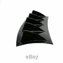 1x Imitate Carbon Fiber Rear Bumper Lower Diffuser Shark Fin Kit Spoiler Tape US