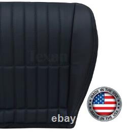 2000, 2001, 2002 Chevy Camaro SS Z28 Driver Bottom Replacement Seat Cover Black
