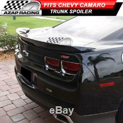 2010-2013 ZL1 Style Trunk Spoiler Wing Black With LED 3RD Brake Fits Chevy Camaro