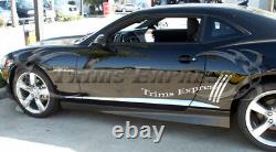 2010-2015 Chevy Camaro Body Side Insert Door Trim Molding Accent Stainless Steel