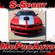 2014-2015 Chevy Camaro Ss Sport Rally Racing Stripes 3m Pro Vinyl Decals Pds2433