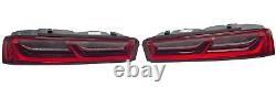 2016-2018 OEM Chevy Chevrolet Camaro Left & Right Side LED Tail lights Tail Lamp