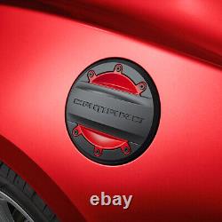 2016-2022 Chevy Camaro LS LT SS ZL1 Black Fuel Filler Door RED HOT 23506591