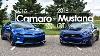 2016 Ford Mustang Gt Vs 2016 Chevrolet Camaro Ss Comparison Driving Reviews