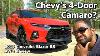 2019 Chevrolet Blazer Rs Awd Review Chevy S 4 Door Camaro