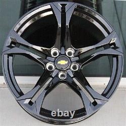 20 Gloss Black Wheels Fits Chevy Camaro ZL1 SS LT