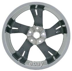 20x8.5 Chevrolet Camaro RS black wheels rims Factory OEM 20 set 4 5874 W Caps