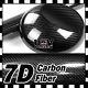 24 X 60 7d Premium Hi Gloss Black Carbon Fiber Vinyl Wrap Bubble Free Release