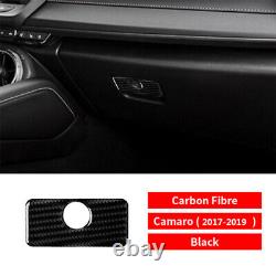 27Pcs For Chevrolet Camaro 2017-19 Carbon Fiber Full Set Interior Cover Sticker