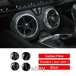 27Pcs For Chevrolet Camaro 2017-19 Carbon Fiber Full Set Interior Cover Sticker