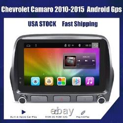 32GB Android Car Radio Navi GPS Stereo +Camera For Chevrolet Camaro 2010-2015