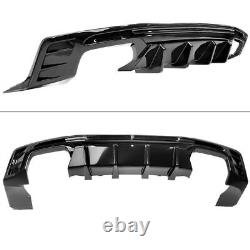 3PCS Gloss Black Rear Bumper Lip Diffuser Fits for 2016-2022 Chevy Camaro NEW PP
