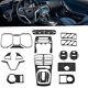 40pcs For Chevrolet Camaro 2010-2015 Carbon Fiber Full Interior Dashboard Cover