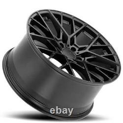 (4) 19 TSW Wheels Sebring Matte Black Rims (B9)