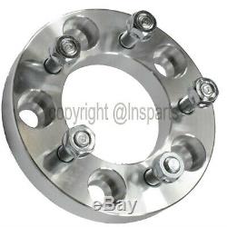 (4) 1 5x120 to 5x114.3 Wheel Adapters 12x1.5 Studs 25mm Thick 5x4.75 to 5x4.5