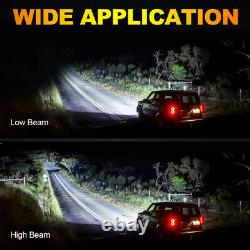 4pcs 4X6'' Hi/Lo beam DRL LED Headlight for Chevy C10 C20 C30 Camaro Ford 81-87