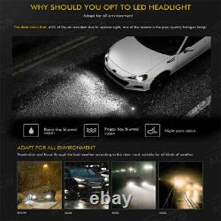 4x 9005 9006 LED Headlight High Low Beam Bulbs Bright for Chevy Camaro 1998-2002