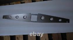 67-69 Chevy Camaro Radiator Filler Panel with Round Dimple Die holes- Aluminum