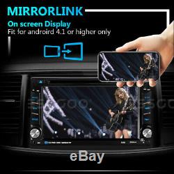 6.2 Car GPS Navigation Radio DVD CD Player 2 DIN In-dash Stereo Touch Screen US