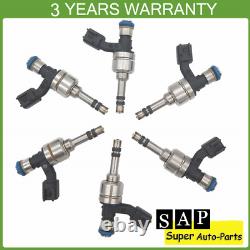 6pcs Fuel Injector 12634126 JSD9-B1 For Buick Enclave Cadillac Chevy Impala GMC