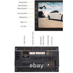 7 2DIN Android 10.1 Car Radio GPS Navigation Audio MP5 Player EQ DVR 1GB+16GB