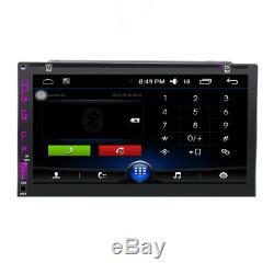 7 Android 6.0 Double 2Din Car Radio Stereo DVD Player GPS Nav OBD WiFi DAB+ CAM