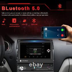 7 Single DIN 8+128G Carplay Android10.0 Car Stereo GPS Navi FM/AM Radio WIFI 4G