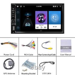 7 inch 2 DIN Android 11 Bluetooth Mirror link WIFI DVR FM GPS Navi MP5 Player