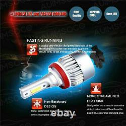 9005+9006 LED Headlights Bulbs for Chevy Silverado 1500 2500HD 3500HD 2003-2006