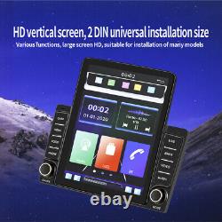 9.5'' Car FM Radio Stereo Vertical Screen Player Carplay GPS Navi USB Wifi