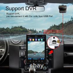 9.5 Inch Single Vertical Screen Retractable Car Carplay FM Radio AUX MP5 Player