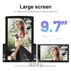 9.7 Vertical Screen Double Din Car Stereo Radio Audio Android10.0 GPS Navi Wifi