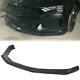 Abs Front Bumper Spoiler Lip Fits 16-18 Chevy Camaro Ss V8 Painted Matte Black