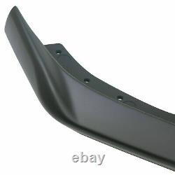 ABS Front Bumper Spoiler Lip Fits 16-18 Chevy Camaro SS V8 Painted Matte Black