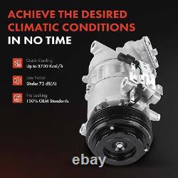 A/C AC Compressor with Clutch for Chevy Camaro 2016-2021 Cadillac ATS 13-19 CTS