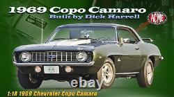 Acme 118 Scale 1969 Chevrolet COPO Camaro Dick Harrell (Green) A1805724
